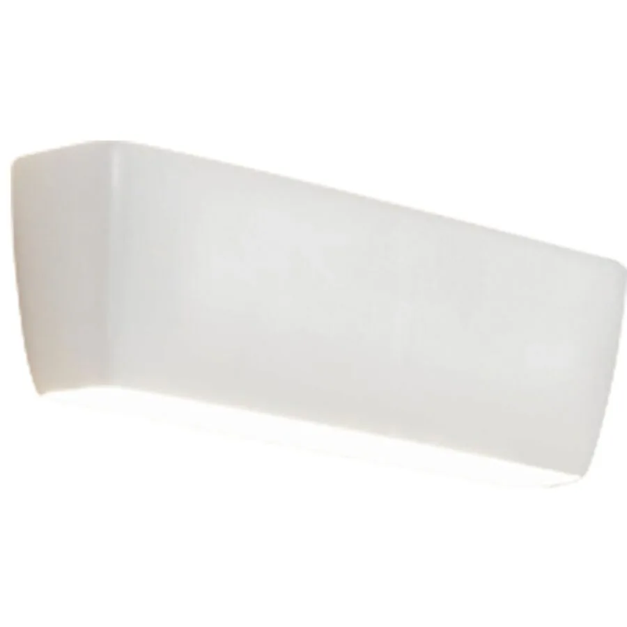 Nemo Wandlampe Flaca Aluminium weiss - LED - Lichtfarbe: Warmweiss