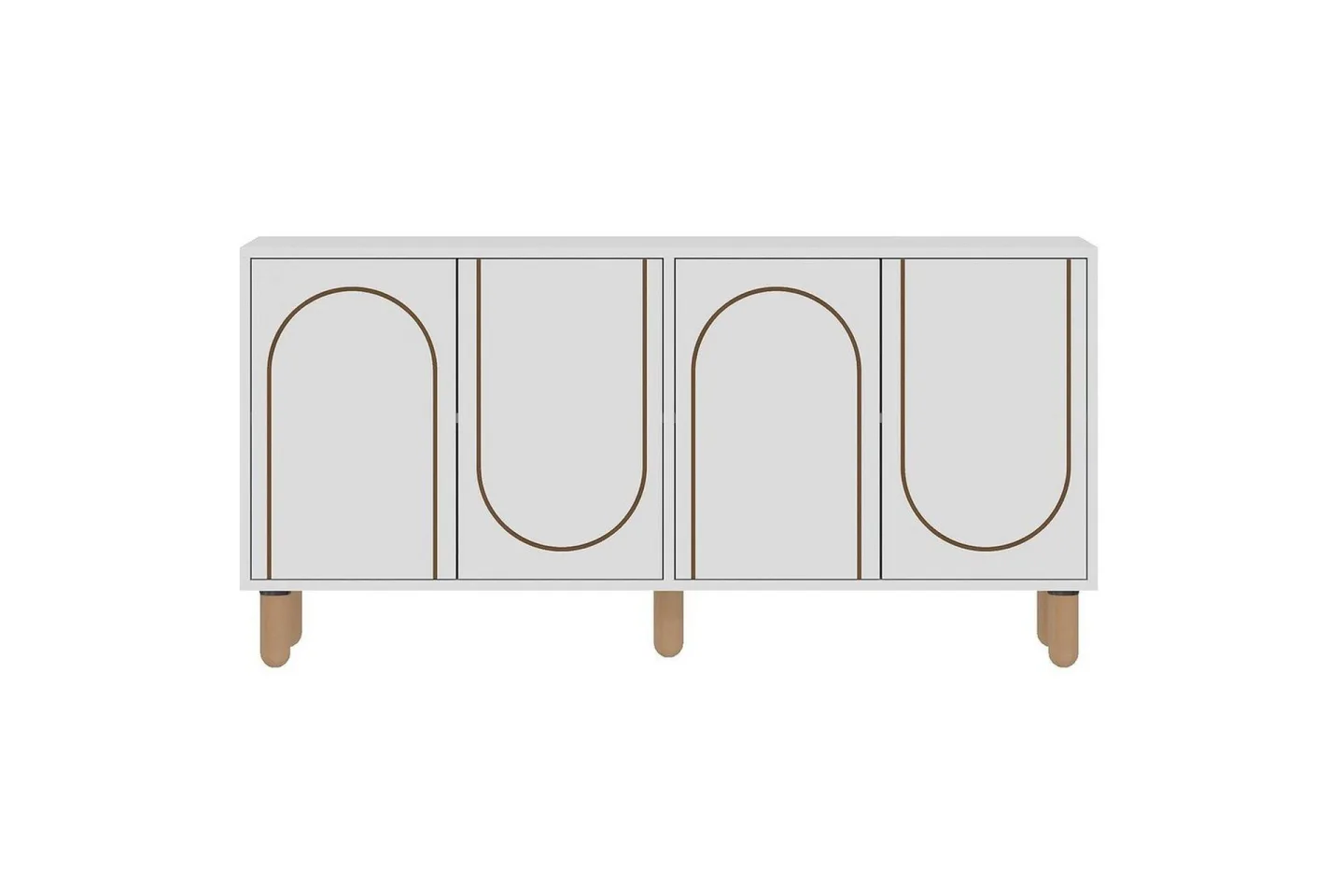 Hearst Konsollbord 150 cm - Vit
