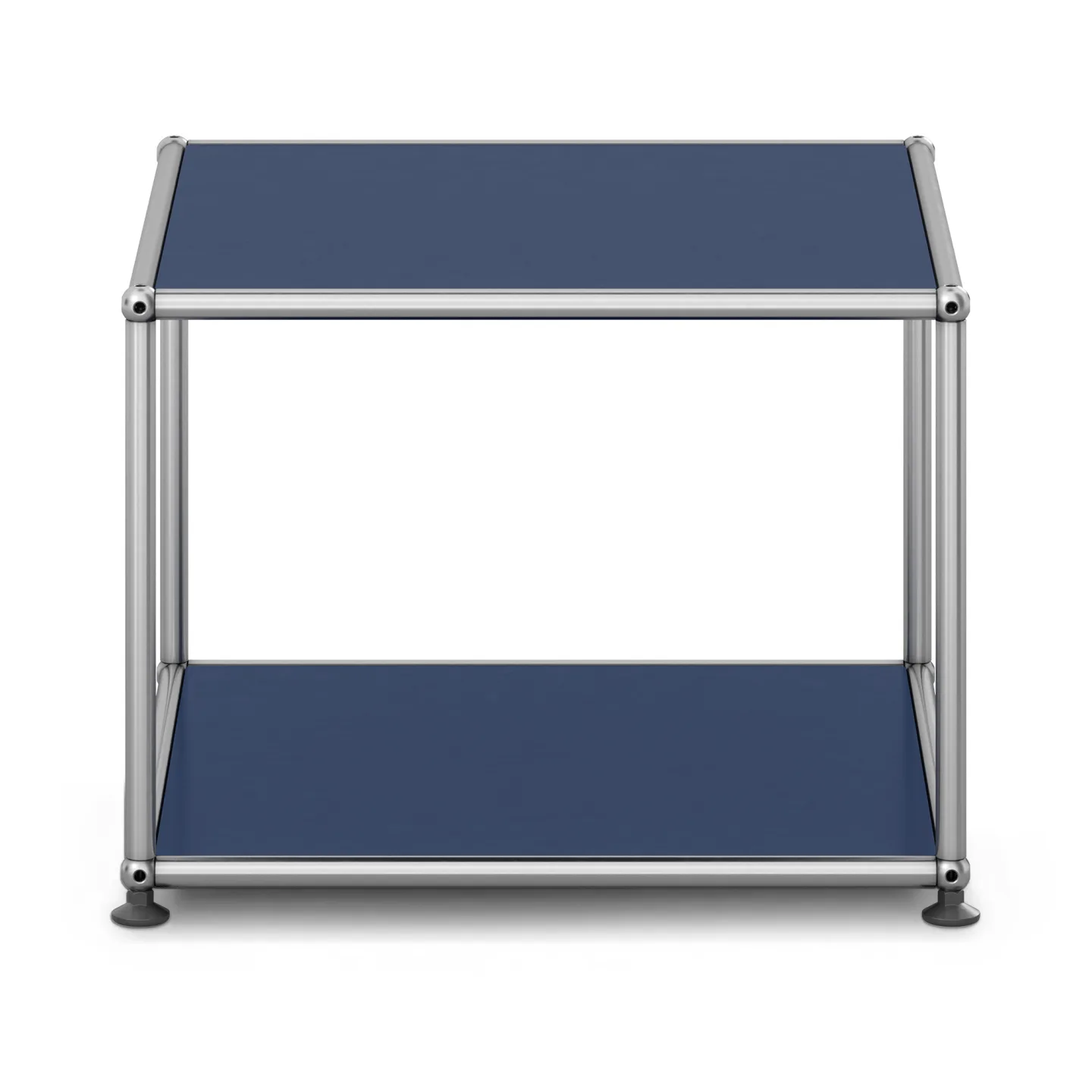 USM - USM Haller M22 34 Steel Blue - Sidobord - Fritz Haller & Paul Schärer - Blå - Metall