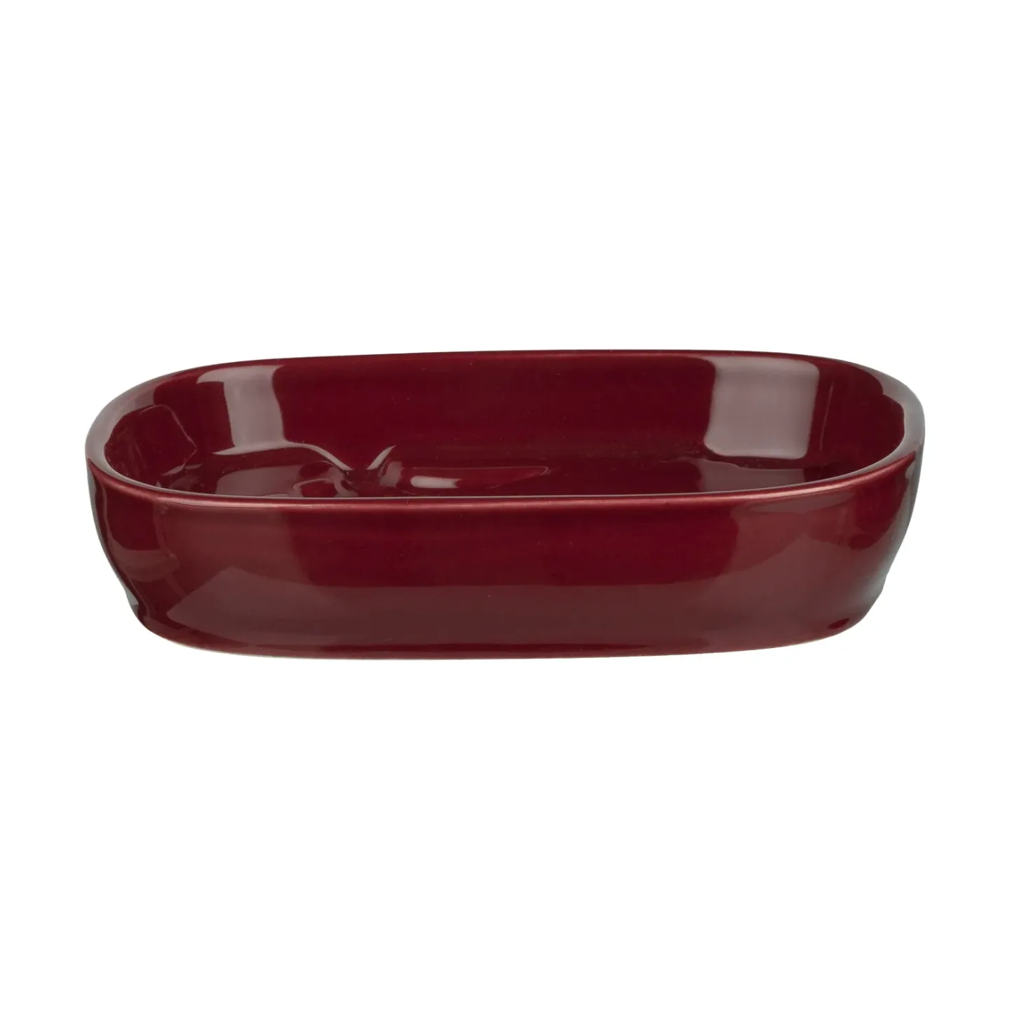 Marimekko Unikko Seifenschale Burgundy