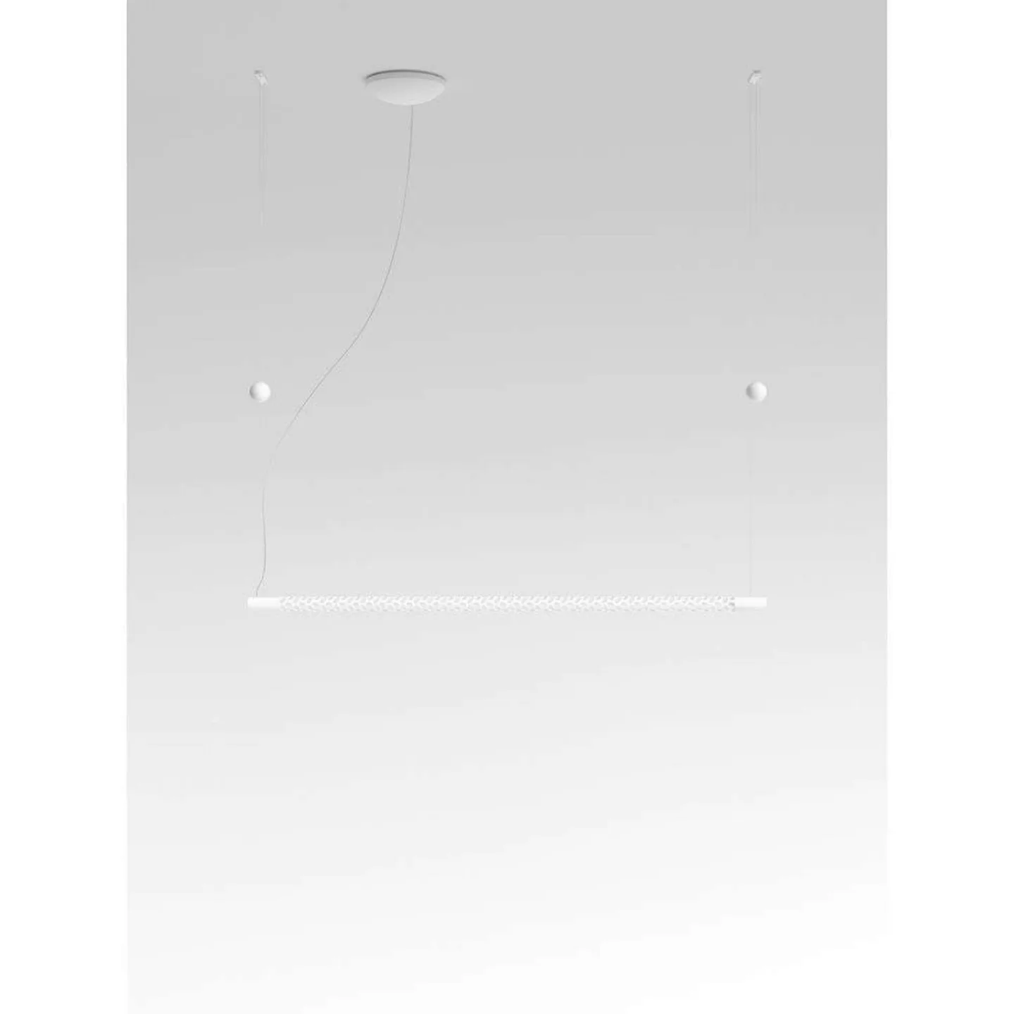 Squiggle H8 Pendelleuchte 3000K Matt White - Rotaliana - Metall