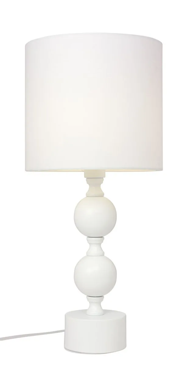 Cottex - Pompa 46cm - Bordslampa - Vit