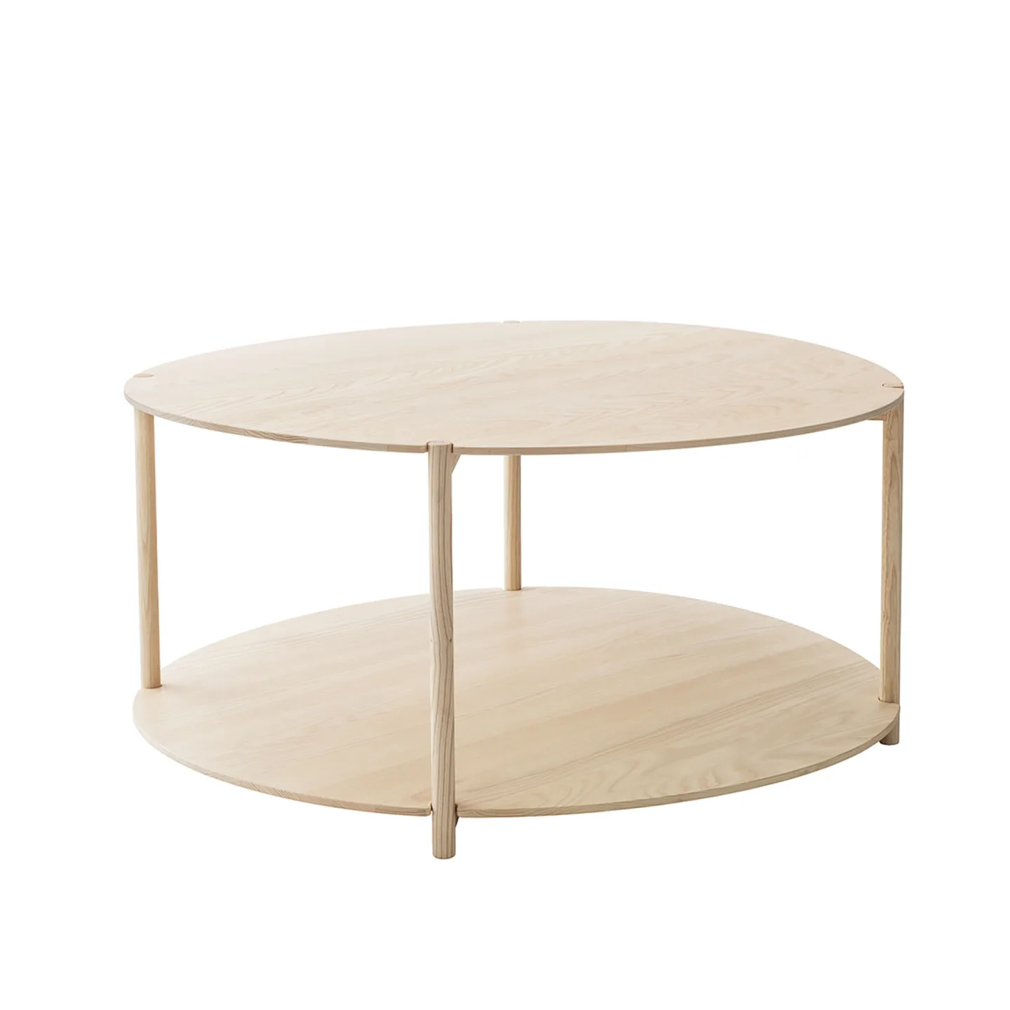 DUX - Lunaria Bord Large Ø 86 cm - Sängbord - Claesson Koivisto Rune - Träfärgad - Trä