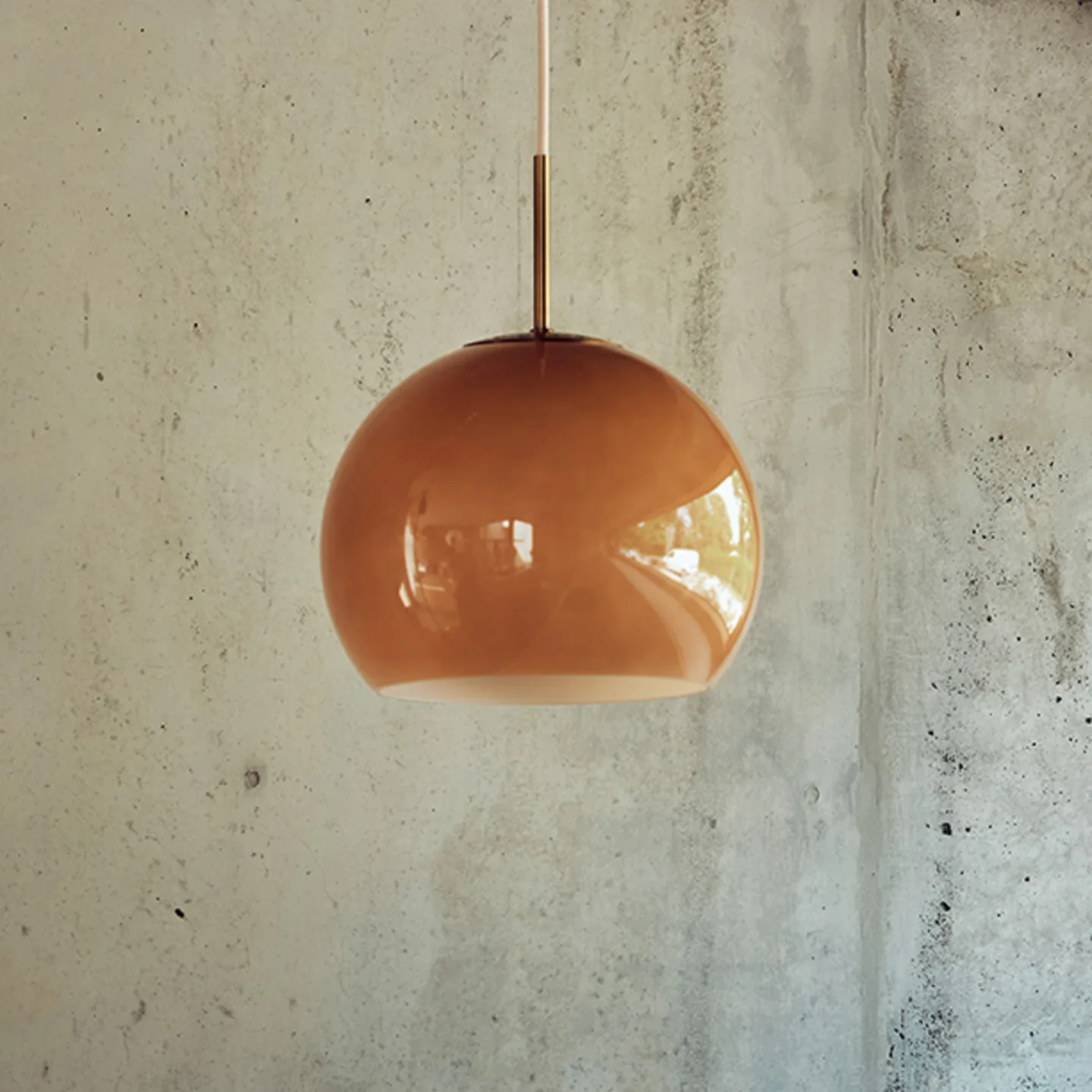 Frandsen Ball pendel Cappuccino, Ø25 cm
