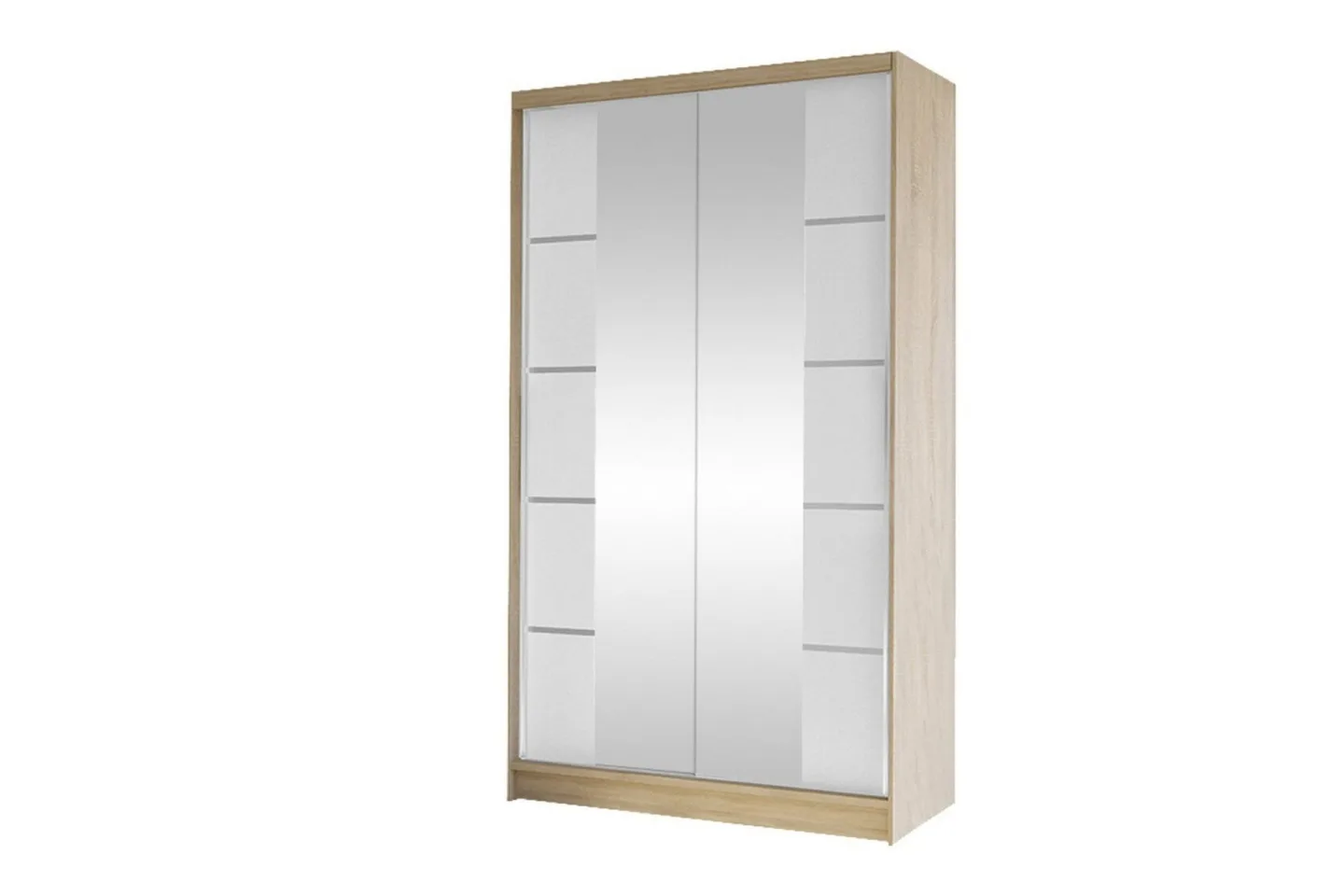 Glenmore Garderob m. Spegel White -