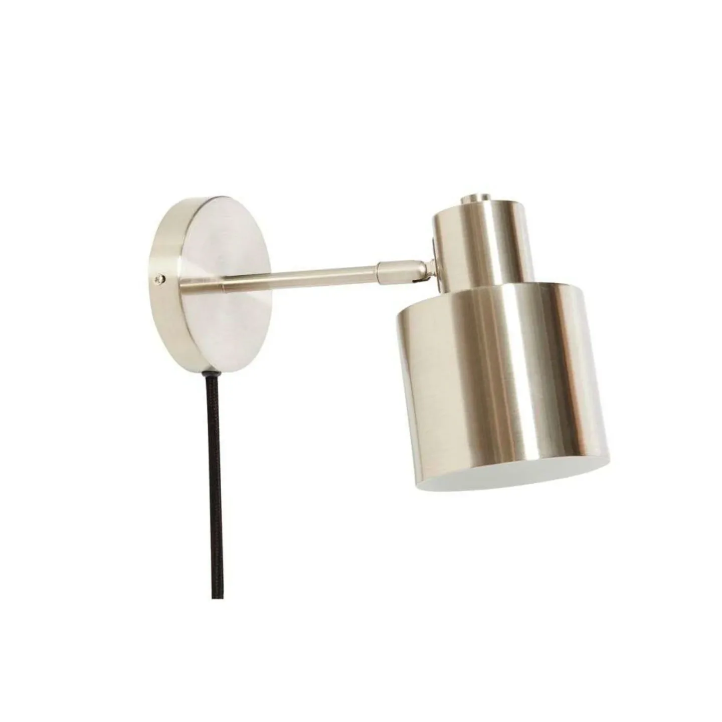 Fuse Vegglampe Nikkel - Hübsch - Stue - Metall