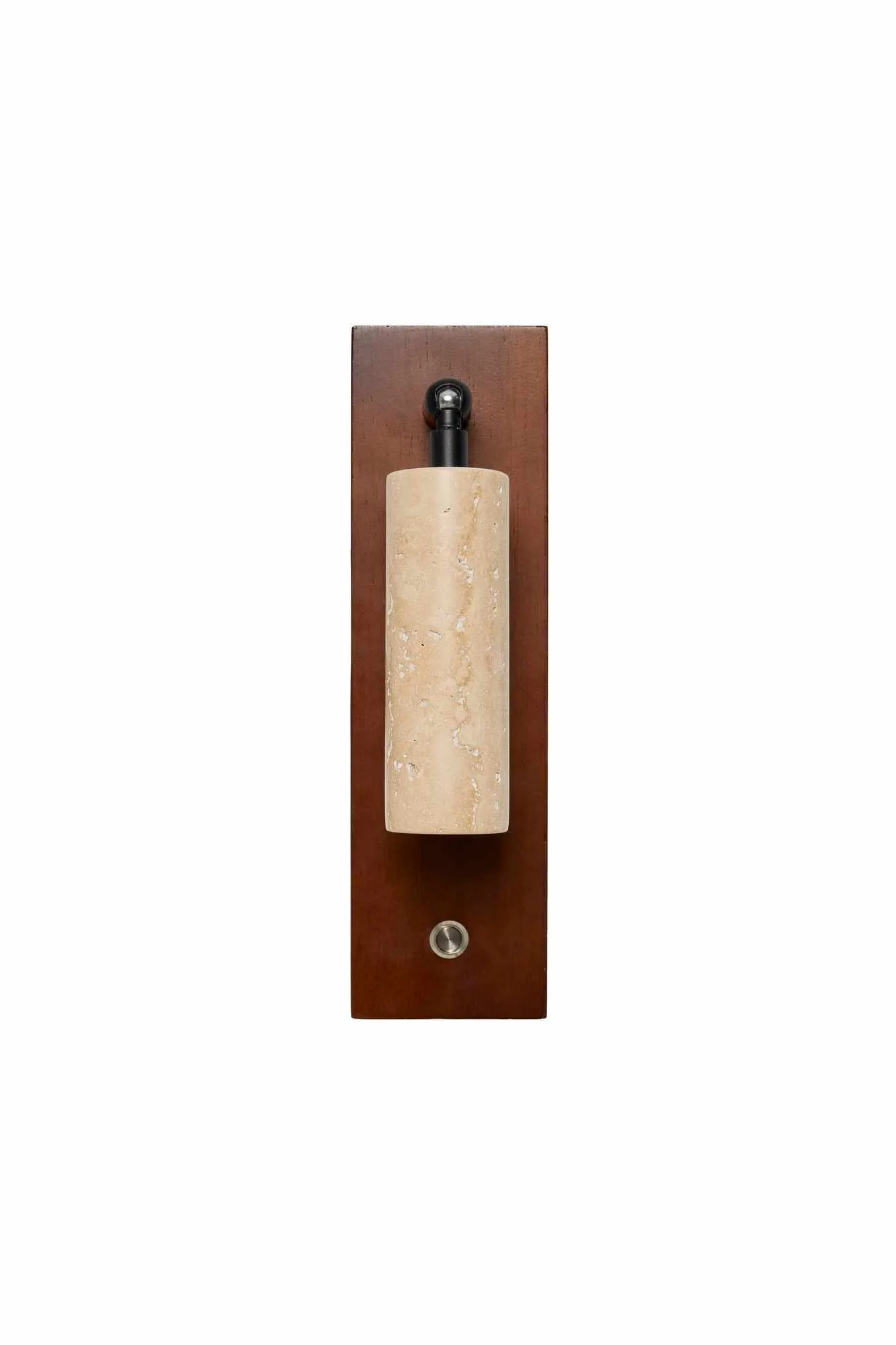 Orvyn Vägglampa 13 cm - Beige Valnöt
