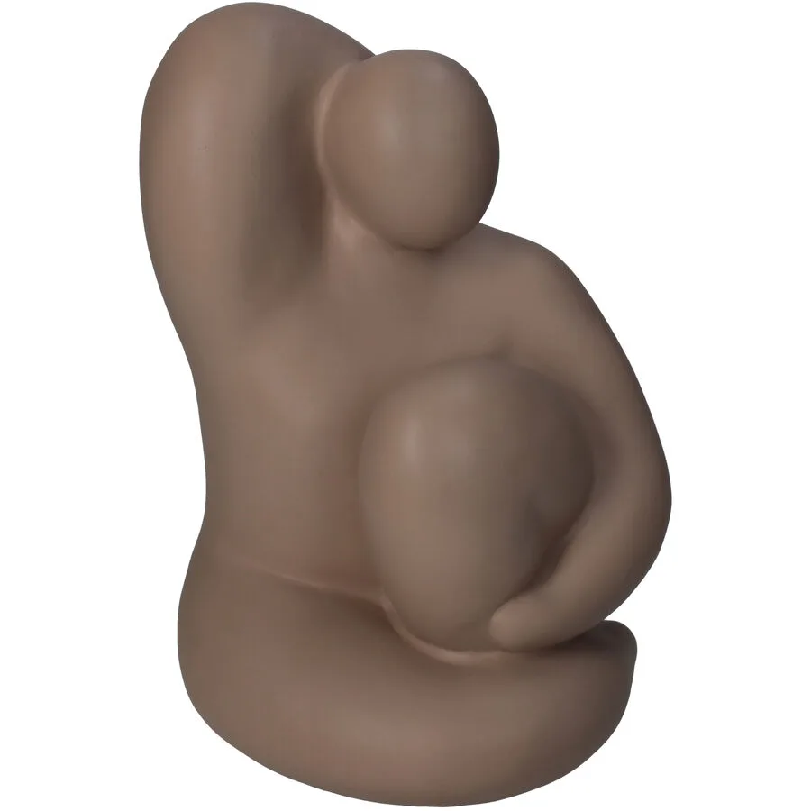 Dekoration Levend beige Polyresin B 17.7 H 27 cm