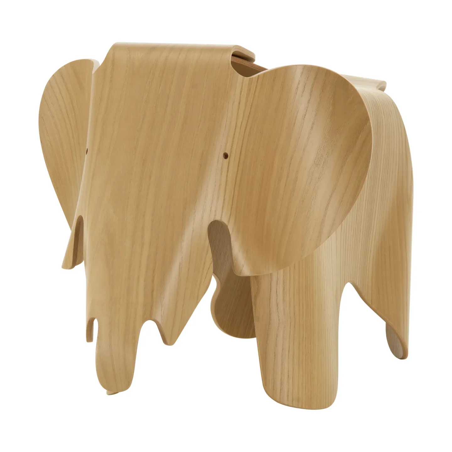 Vitra Eames elephant pall/dekoration Natural laquered chestnut
