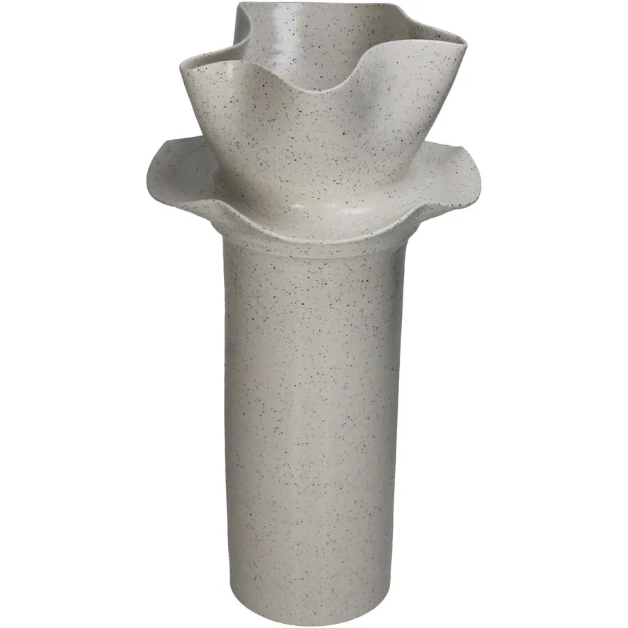 Vase Myko Weiss Porzellan 41 cm