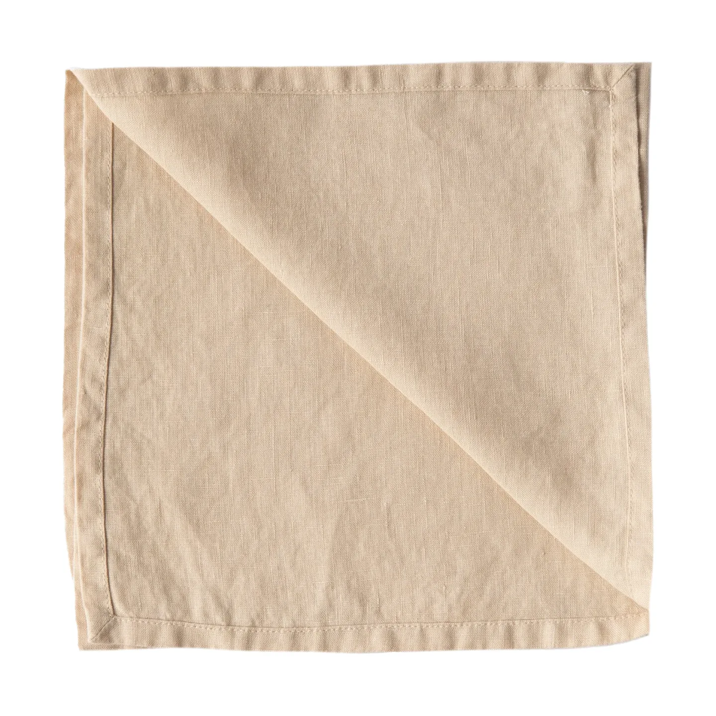 Tell Me More Washed linen Serviette Sand