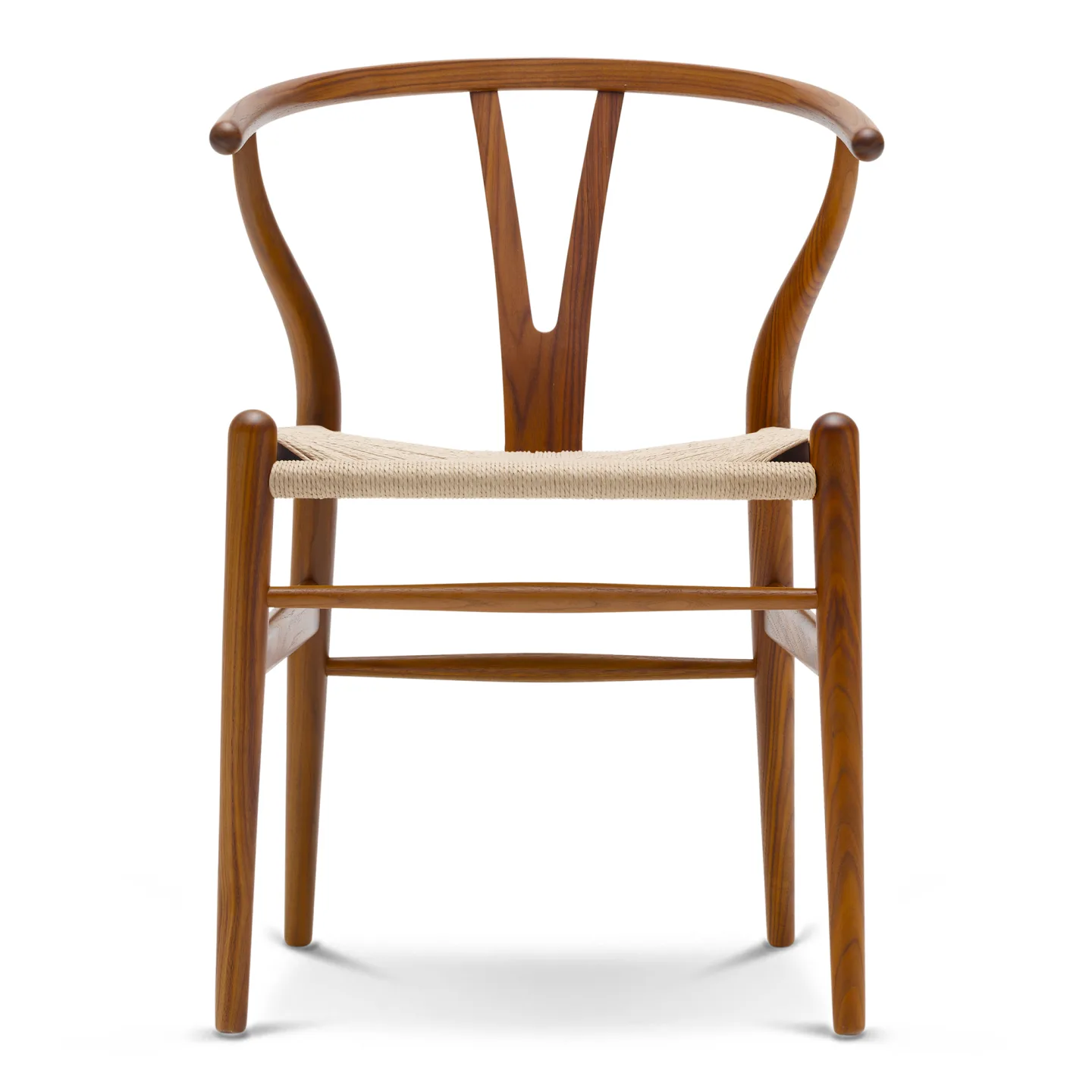 Carl Hansen - CH24 Y-Stolen Valnöt/ Snöre Natur Lackad - Matstolar - Hans J. Wegner - Träfärgad - Papper/Trä