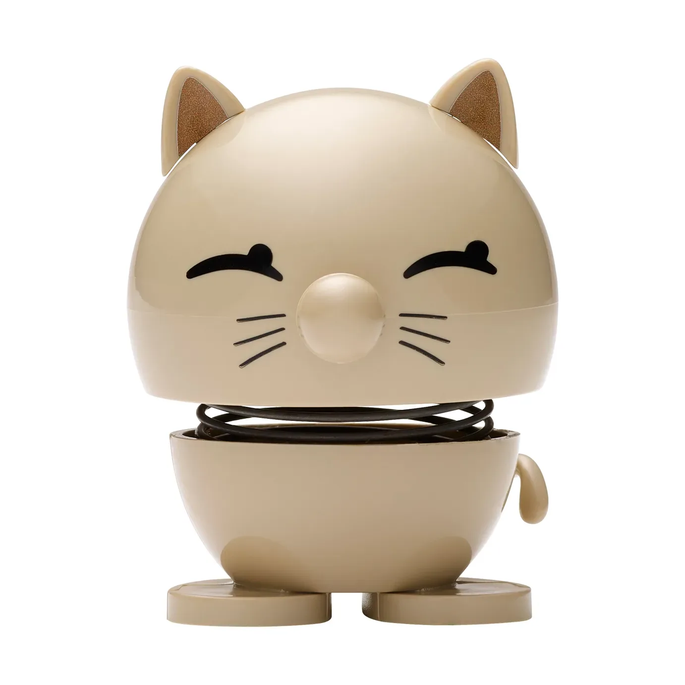 Hoptimist Hoptimist Cat Figur 7,3cm Latte