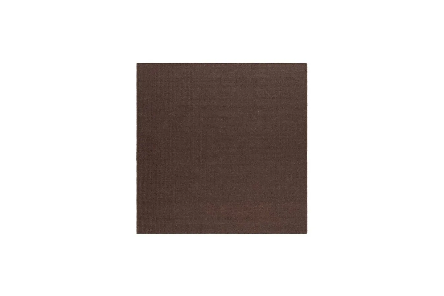 Ullmatta Molly - 200x200 cm, Chocolate brown