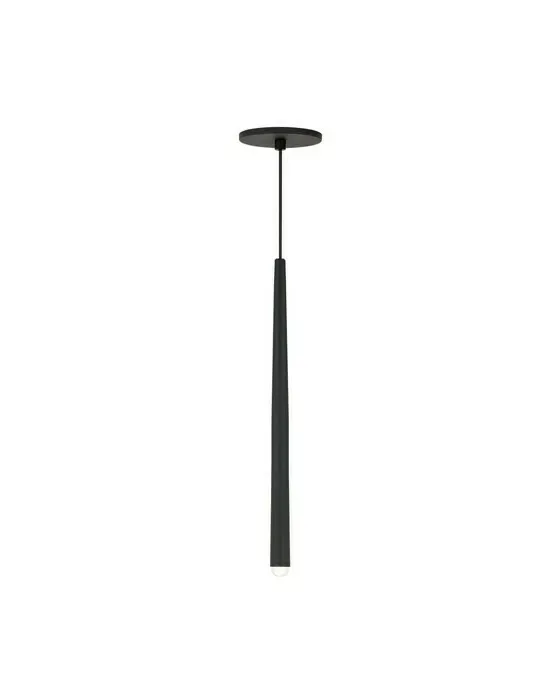 Pylon 1 Light Pendant Nightshade Black