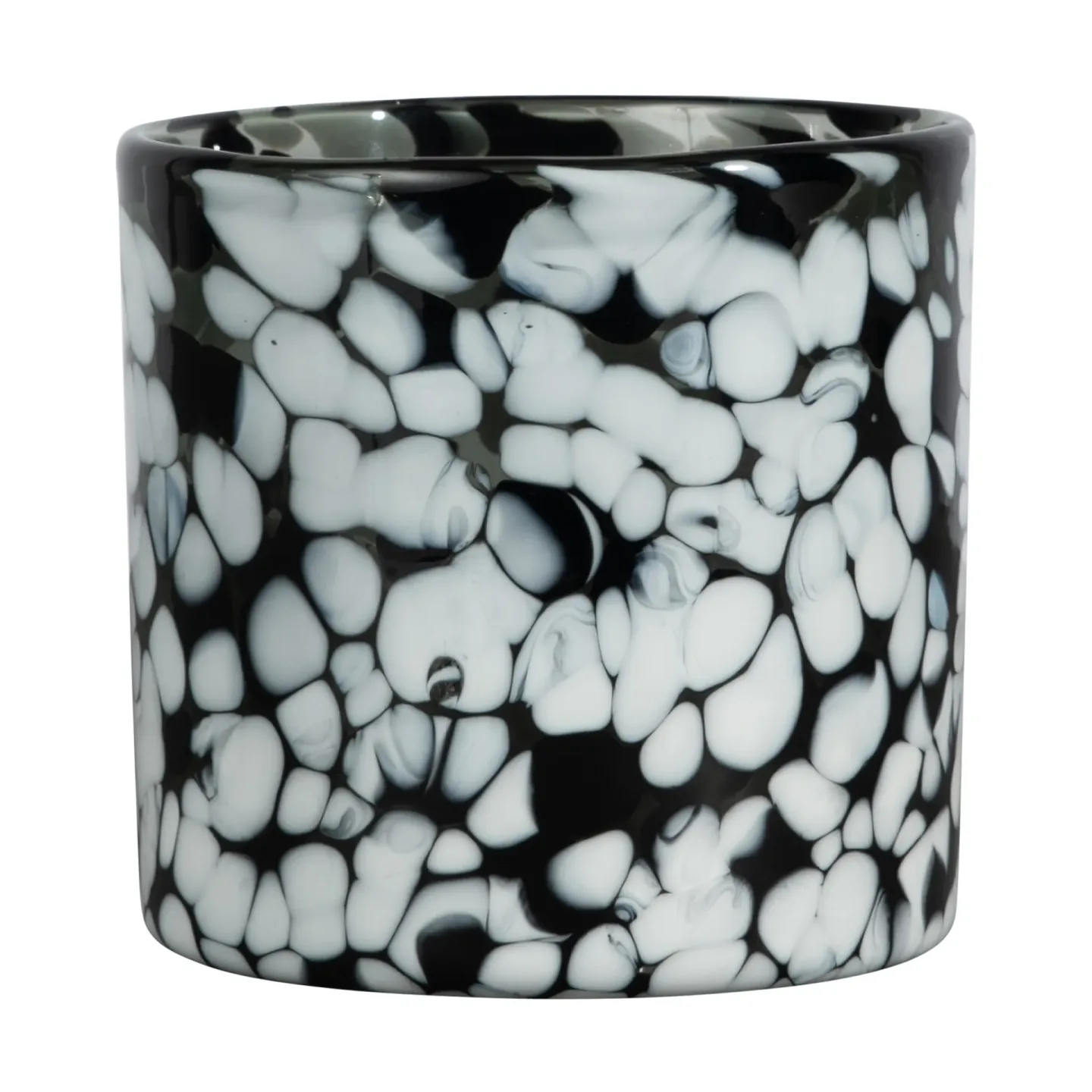 Byon Calore ljuslykta XS Ø10 cm Black-white