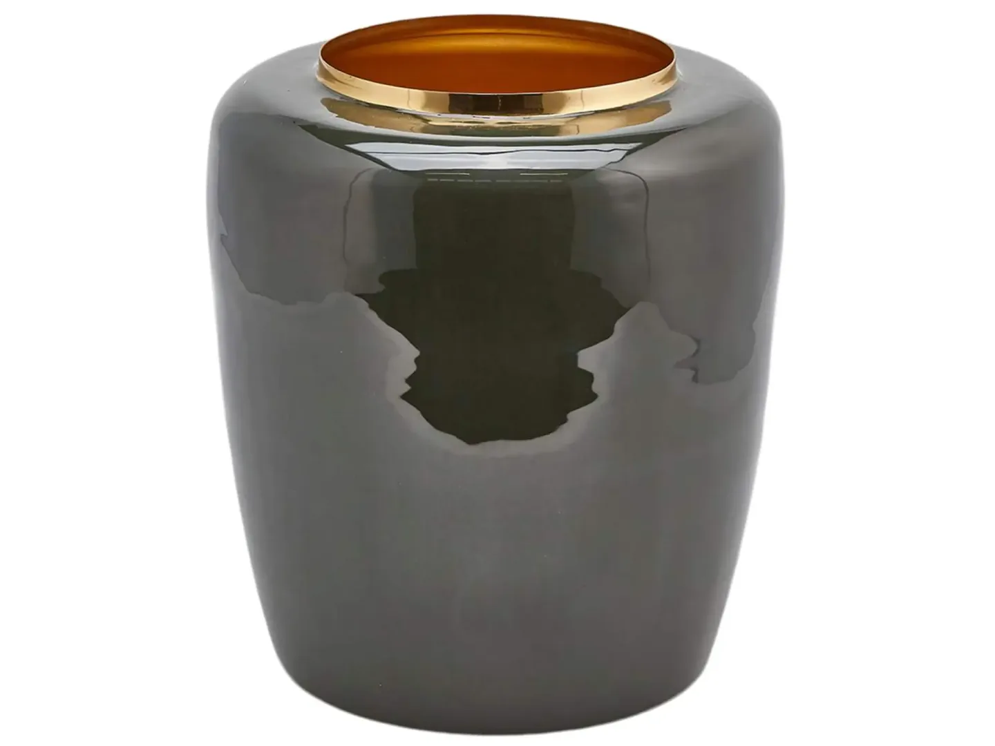 Edg Vase Waterproof Teal H: 35 cm | Schubiger Möbel