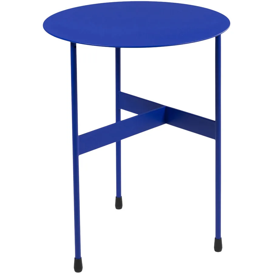 Spinder Design Beistelltisch Hesta Blau Stahl 45 cm