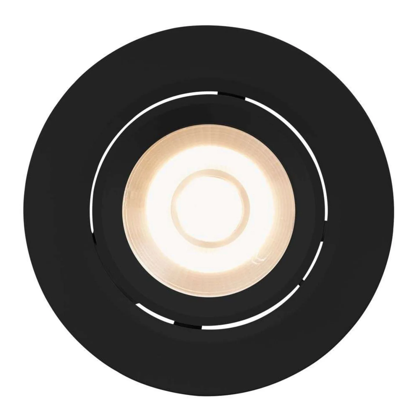 Roar Einbauspots Downlight Black - Nordlux - Wohnzimmer - Metall