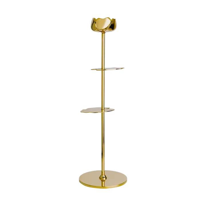 Hilke Collection Ninfea Alta Kerzenhalter 30 cm Messing