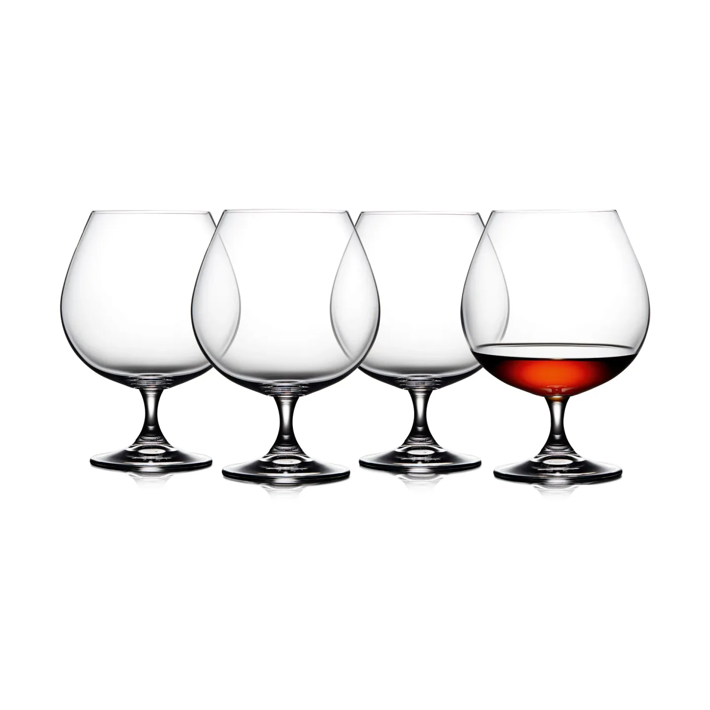Lyngby Glas Juvel Cognacglas 69 cl 4er Pack Kristall