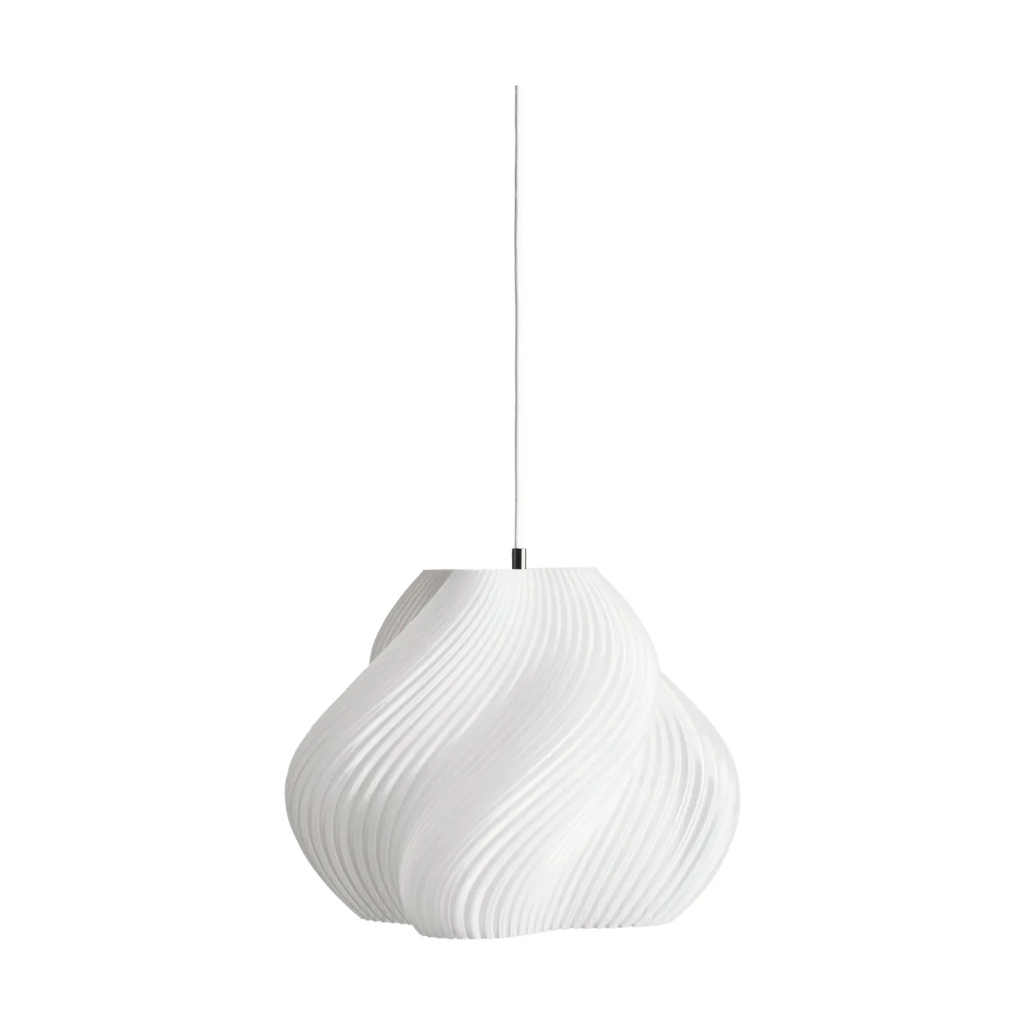 Crème Atelier Soft Serve pendel White-chrome, 03, 30 cm