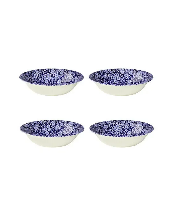 Blue Calico dyb tallerken 4-pak
