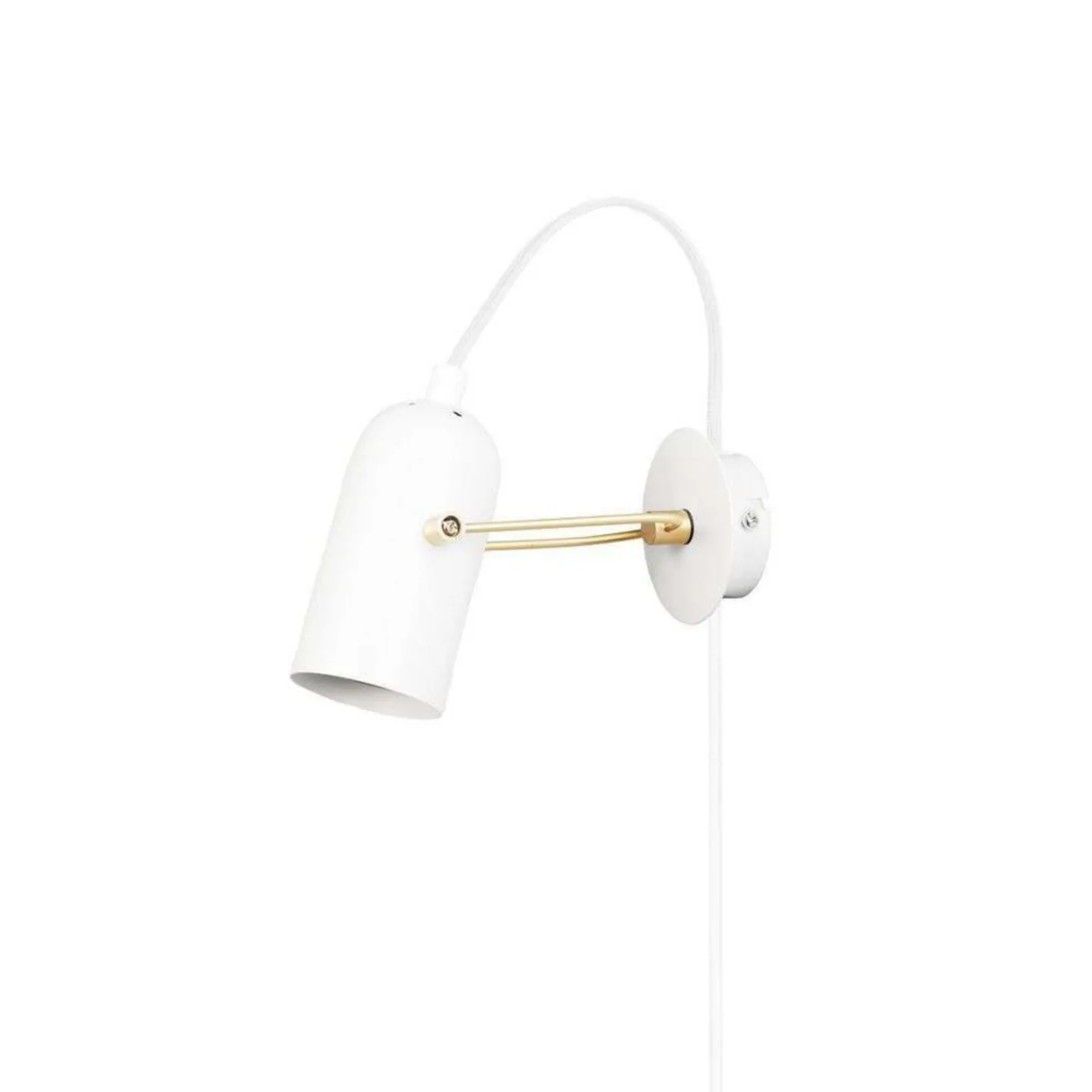 Swan Mini Wandleuchte White - Globen Lighting - Metall