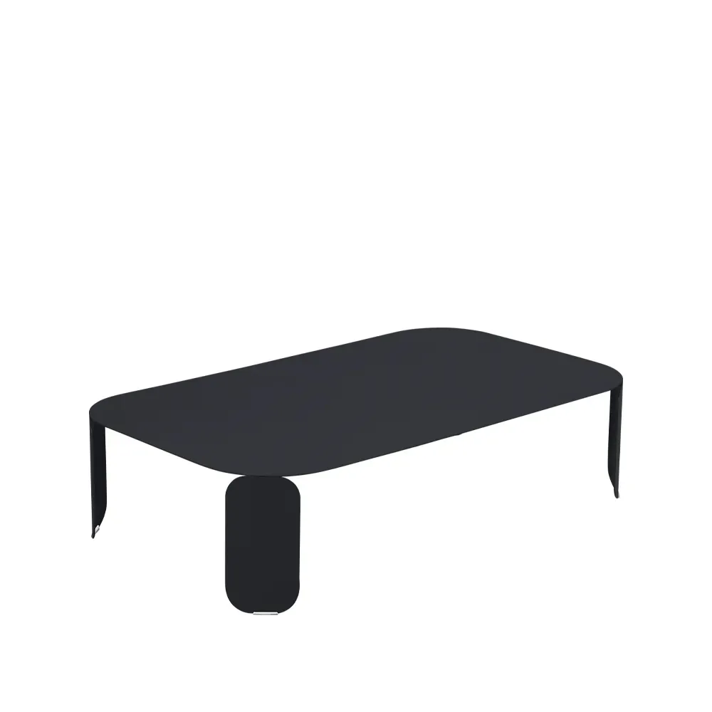 Fermob Bebop bord 120x70 cm Anthracite (grå), h.29 cm