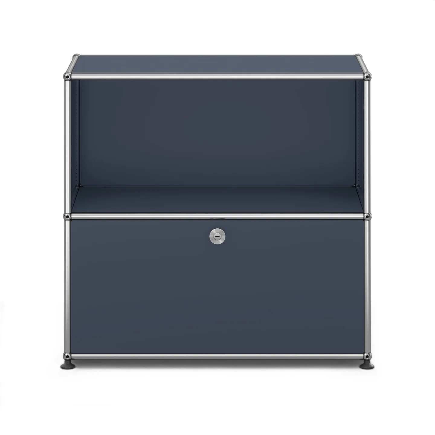 USM - USM Haller M62 33 Anthracite - Skänkar och sideboards - Fritz Haller & Paul Schärer - Grå - Metall