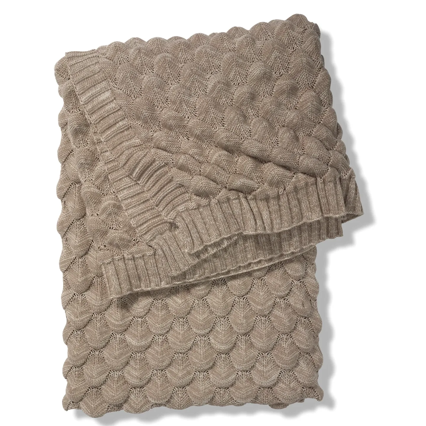 Gems pläd simply taupe
