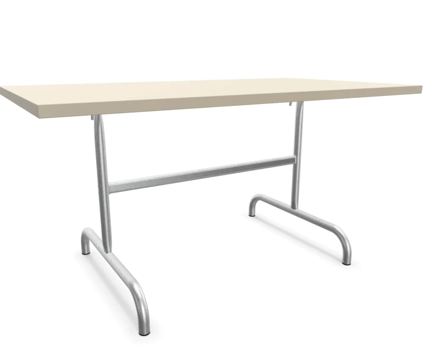 Schaffner Metall-Tisch Säntis Feuerverzinkt Beige | Schubiger Möbel