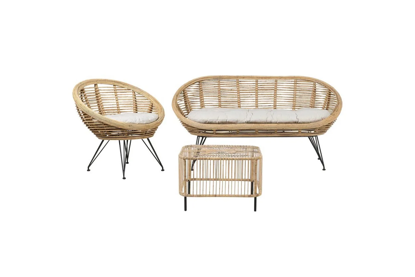 Loungegrupp med bord Maratea/Cesenatico 3-Sits - 3-Sits
