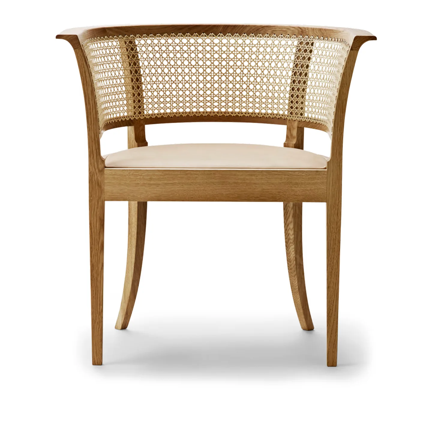Carl Hansen - KK96620 The Faaborg Chair Oak Oil Sif 90 - Matstolar - Kaare Klint - Träfärgad - Trä