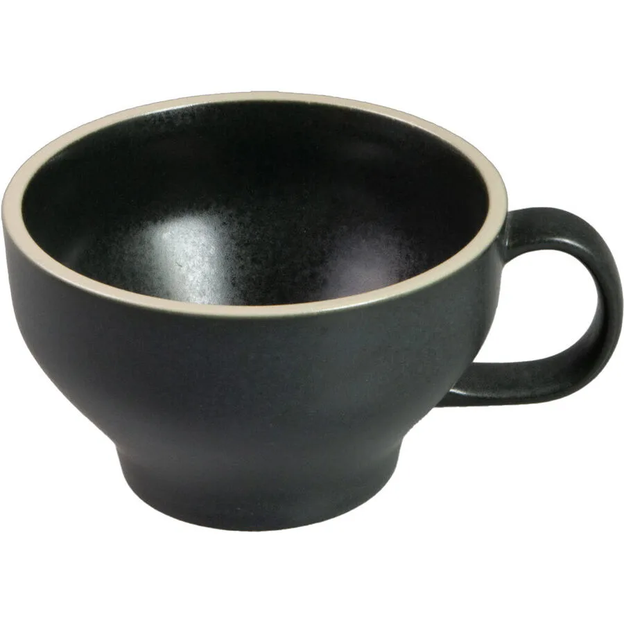 Cappuccinotasse Calypso Sepia Steinzeug 0.25 l