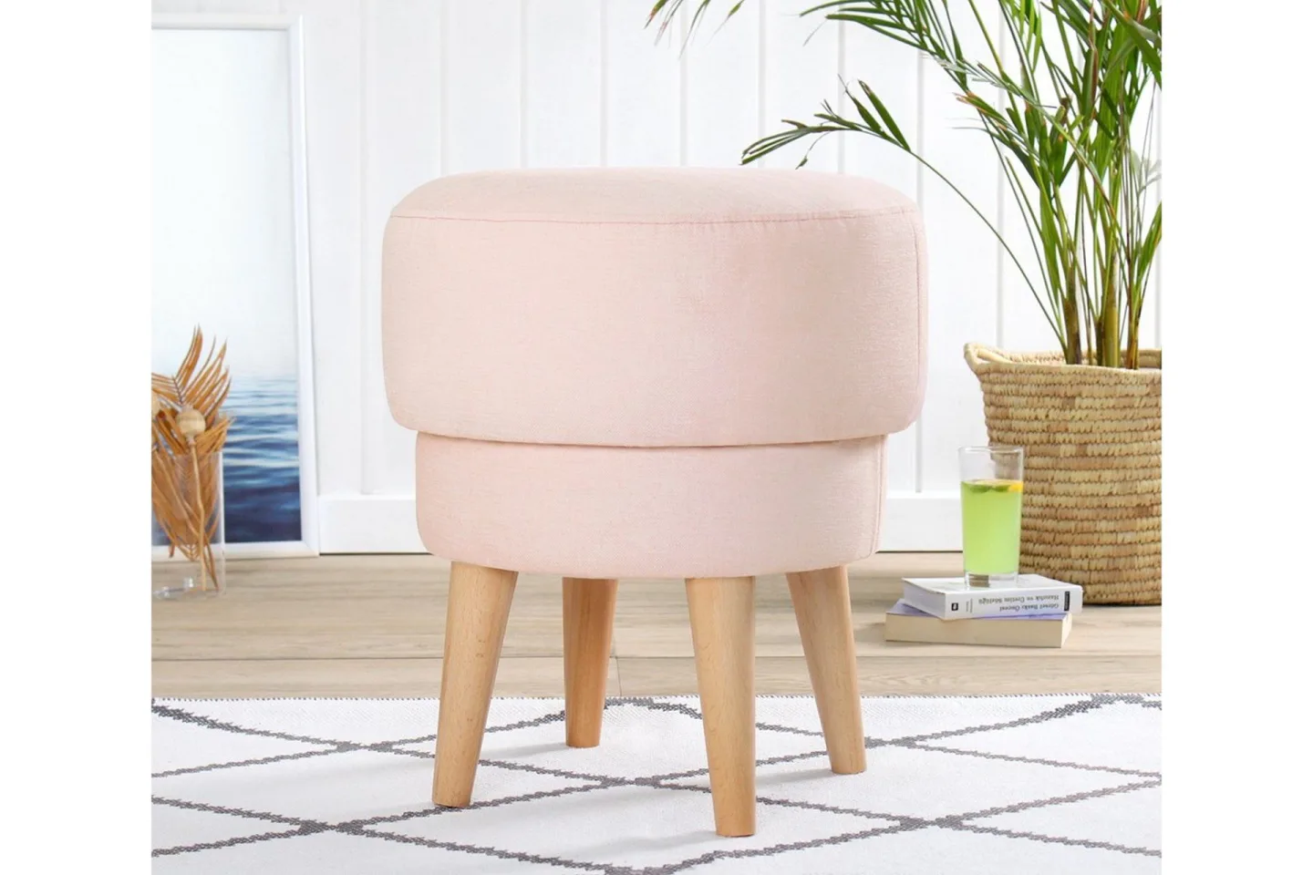 Veccio Sittpuff 47 cm - Rosa