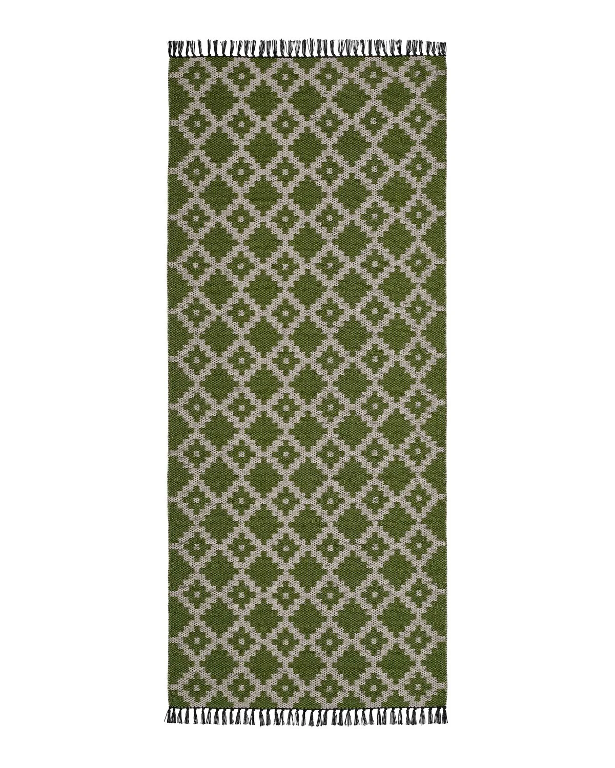 Plastmatter - Horredsmattan Leia (grønn) (Størrelse: 80 x 350 cm)