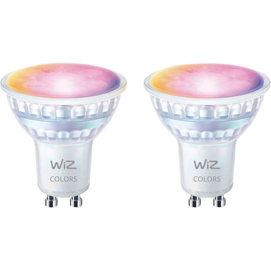 WiZ Deckenlampe Q-Frameless Weiss Aluminium 30 cm 6.8 cm - LED - Lichtfarbe: Extra warmweiss - Helles Neutralweiss - Leuchtmittel