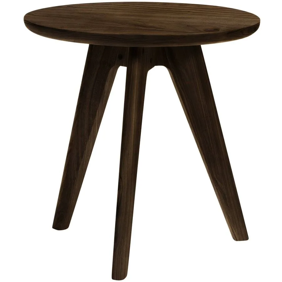 Hasena Nachttisch Niraj Braun Holz 45 cm - Farbe: Nussbaum