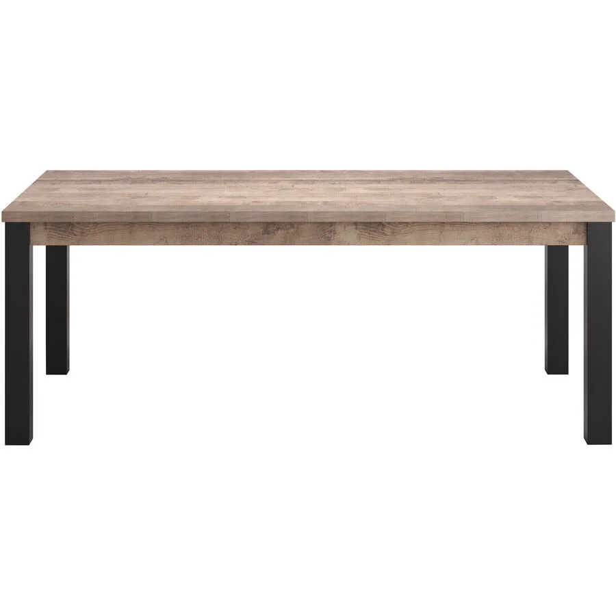 Esstisch Trey eiche dunkel MDF B 200 T 100 cm