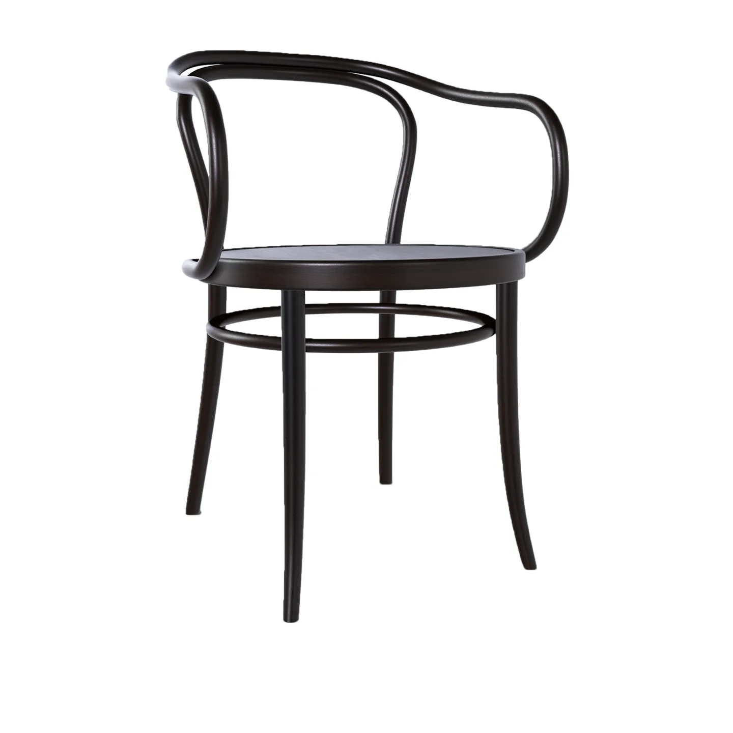 Ton - NO 30 Armchair - Nougat B114 - Matstolar - Michael Thonet - Brun - Trä