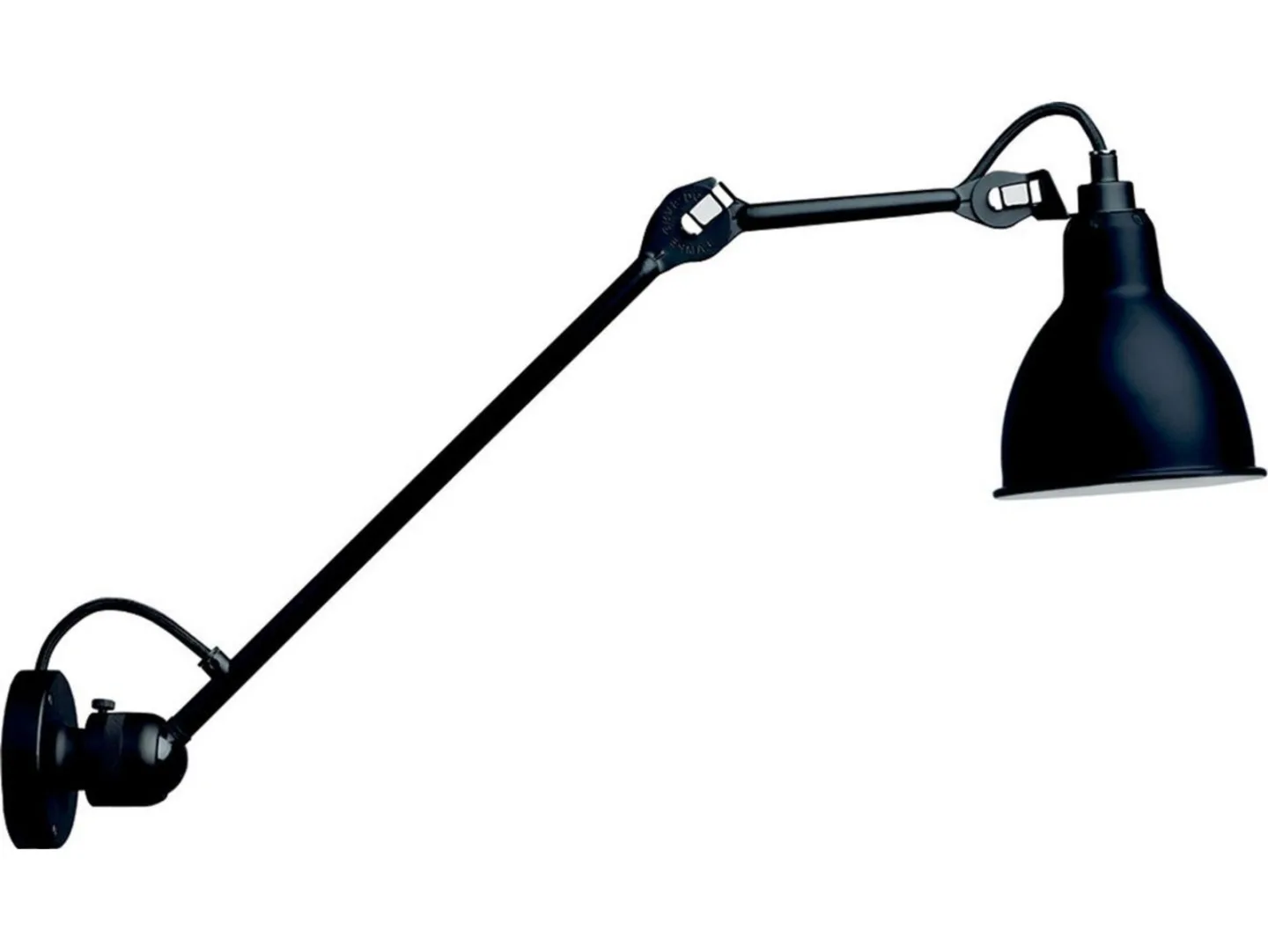 304L40 Wandleuchte Schwarz - Lampe Gras - Wohnzimmer - Design - Metall