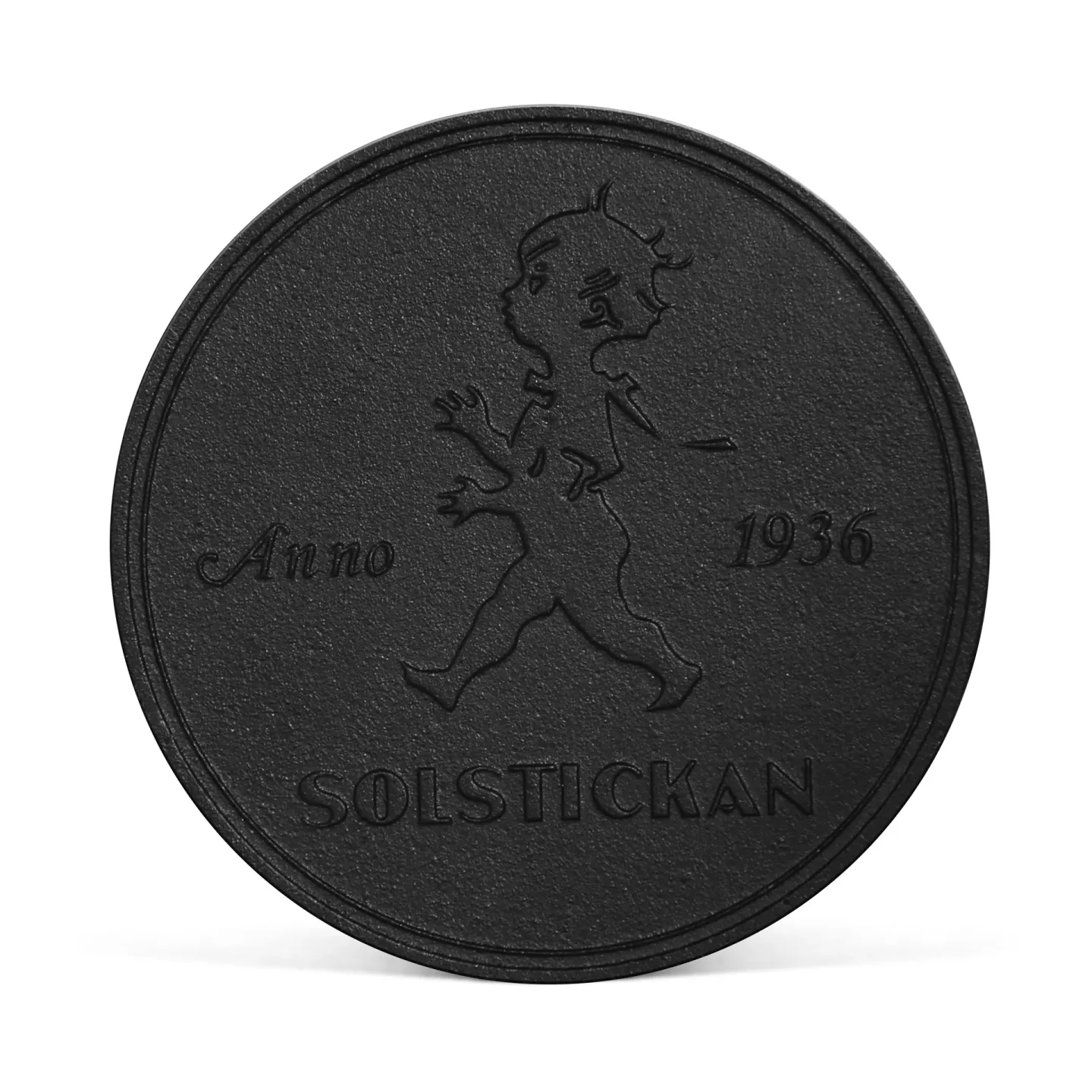 Solstickan Design Solstickan Topf-Untersetzer Ø 19 cm Schwarz