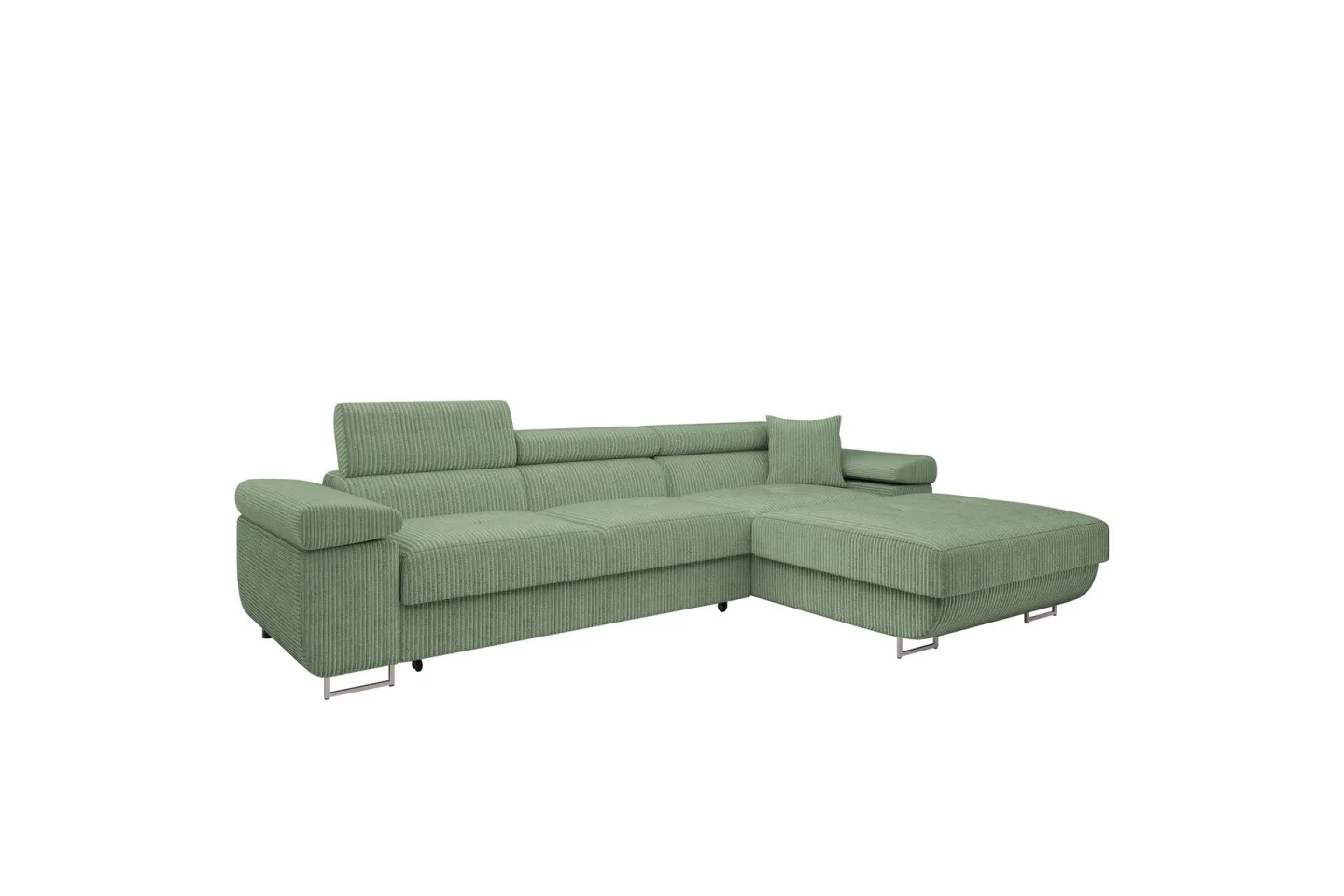 Gabina Soffa med Divan 3-sits - Grön