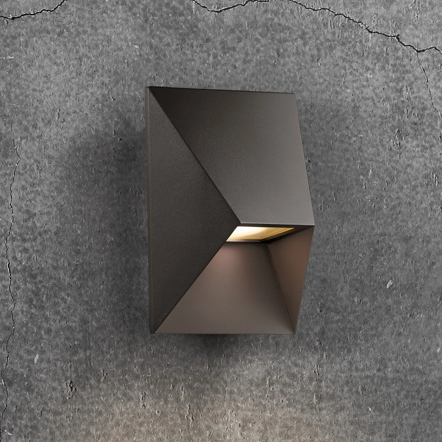 Pontio 15 Außenwandleuchte Black - Nordlux - Modern - Metall - Eckig