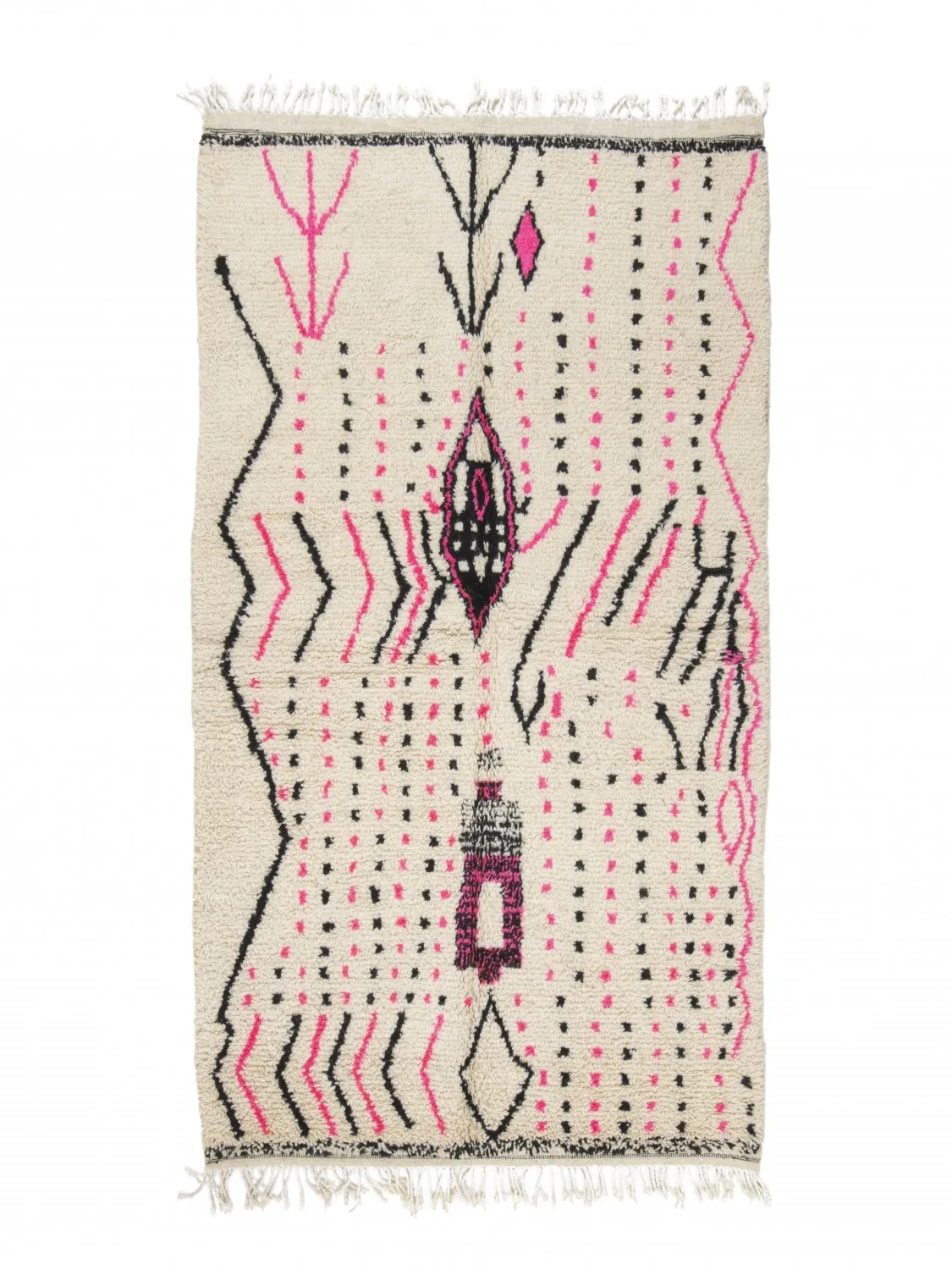 Kelim-teppe Marokkansk Azilal 260 x 140 cm (Størrelse: 260 x 140 cm)