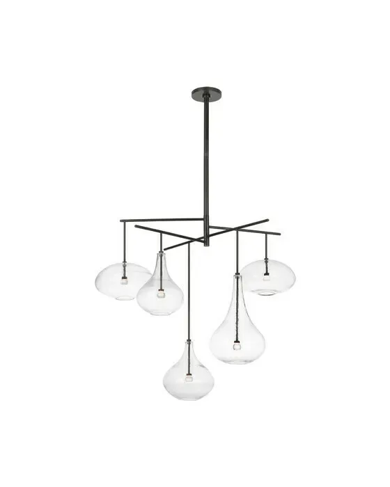 Lomme XL Chandelier Gun Metal