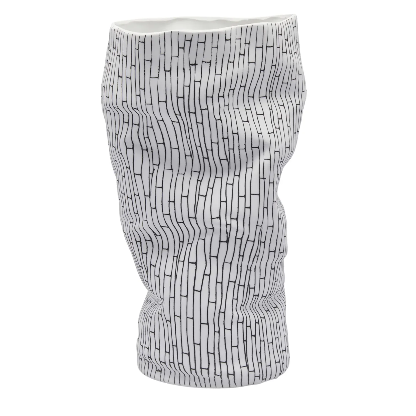 Edg Vase Deluxe Mosaik Porzellan H: 50 cm | Schubiger Möbel
