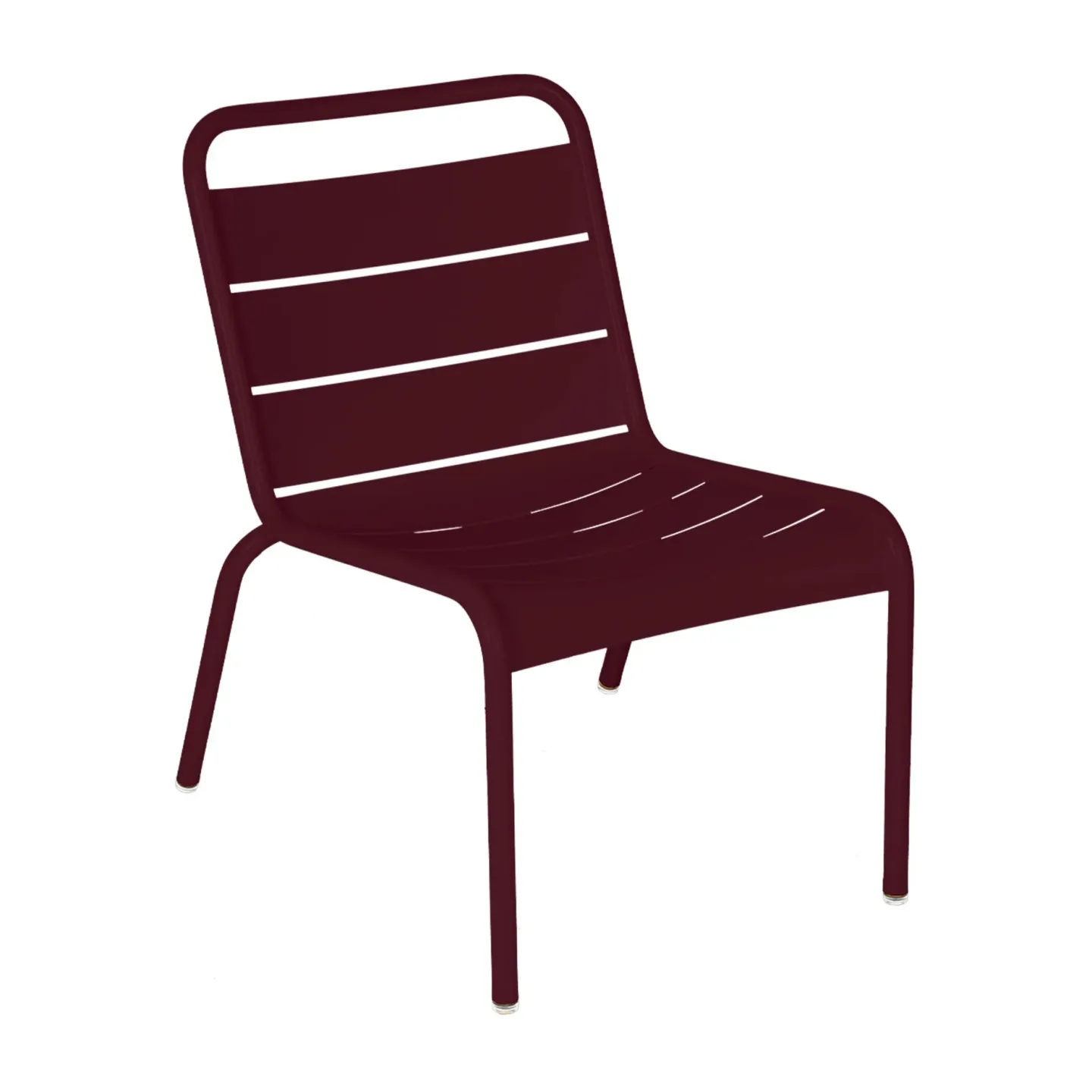 Fermob Luxembourg loungestol Black cherry (vinröd)