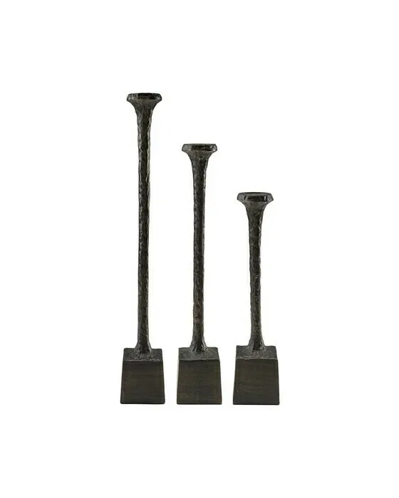 Candela lysestage bronze 3-sæt